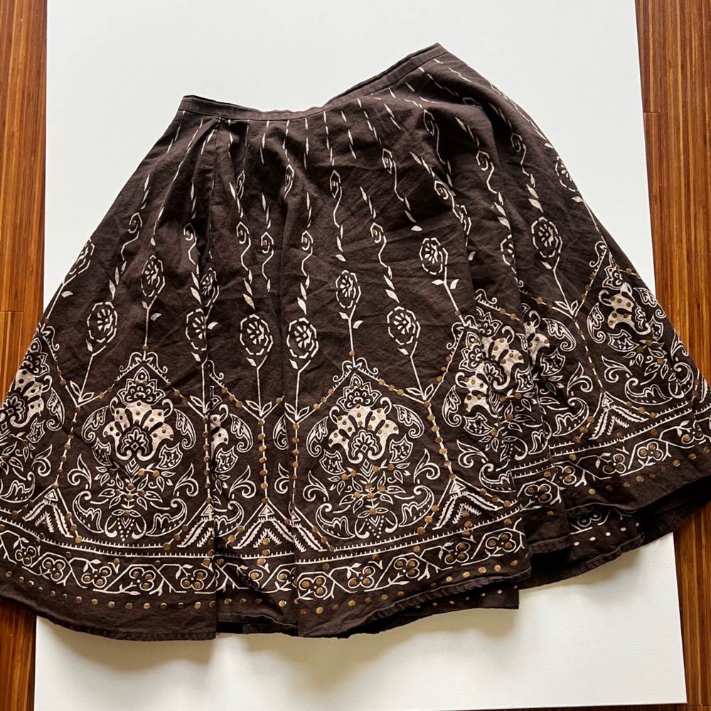 Mix Noveau Skirt / Brown / Size 6